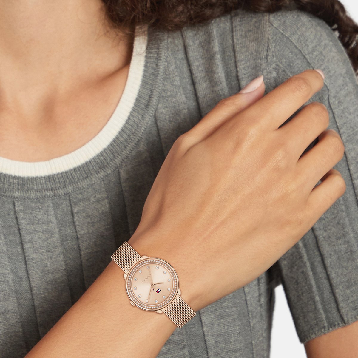 TOMMY HILFIGER Embellished Analog Watch