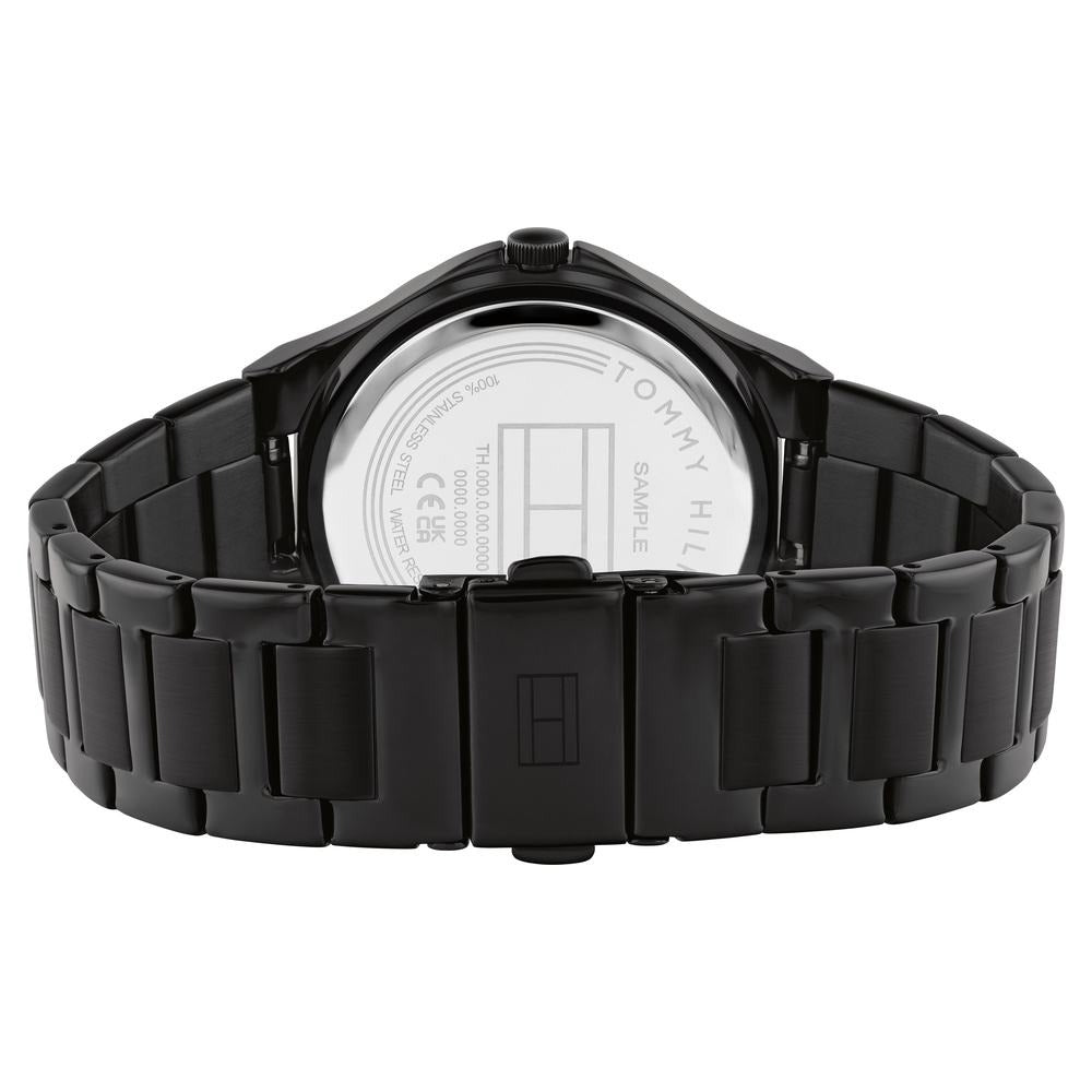 Tommy Hilfiger Quartz Analog Black Stainless Steel Strap for Women