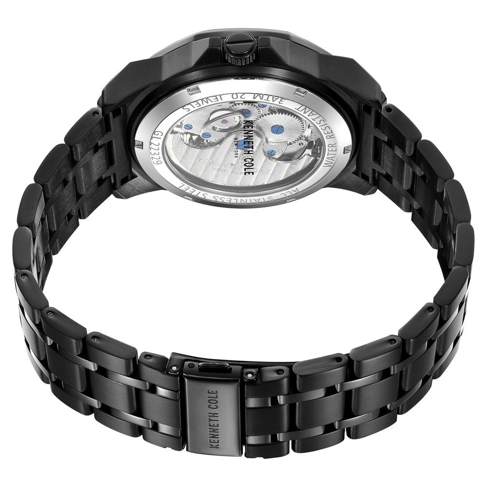 Kenneth Cole Black Dial Automatic Watch for Men