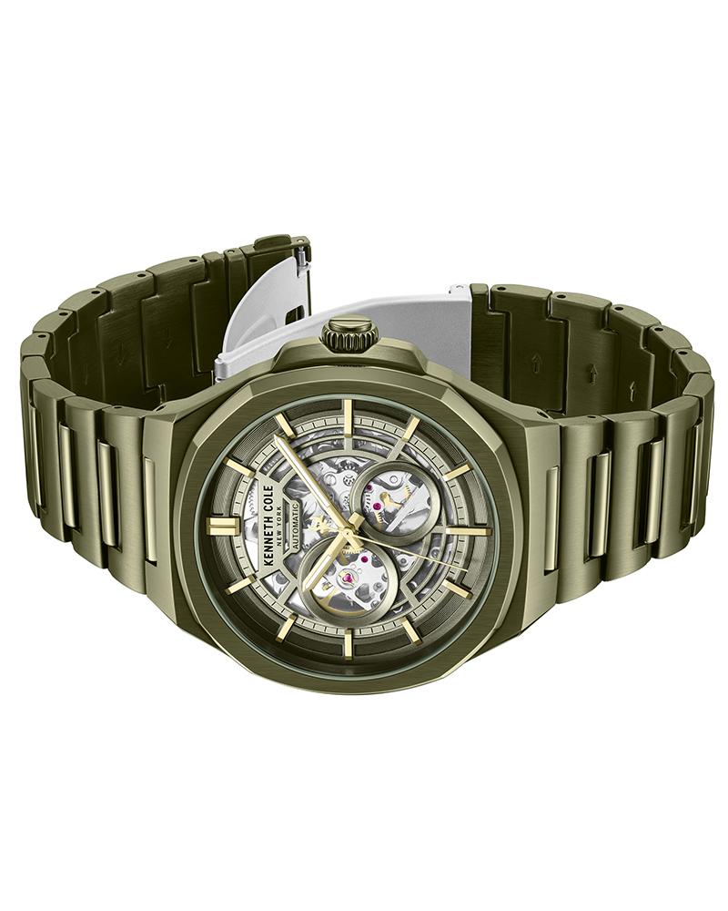 Capsule 44 mm Green Dial Stainless Steel Analogue Watch For Men