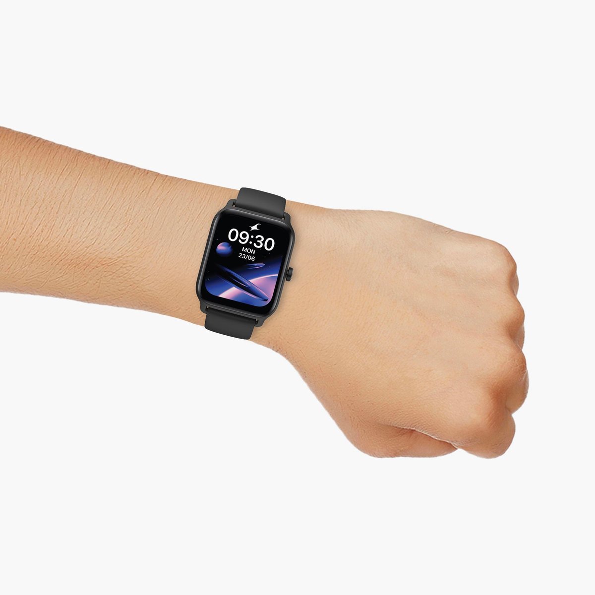 FASTRACK Reflex Kruz Men Square Smartwatch with Silicone Strap