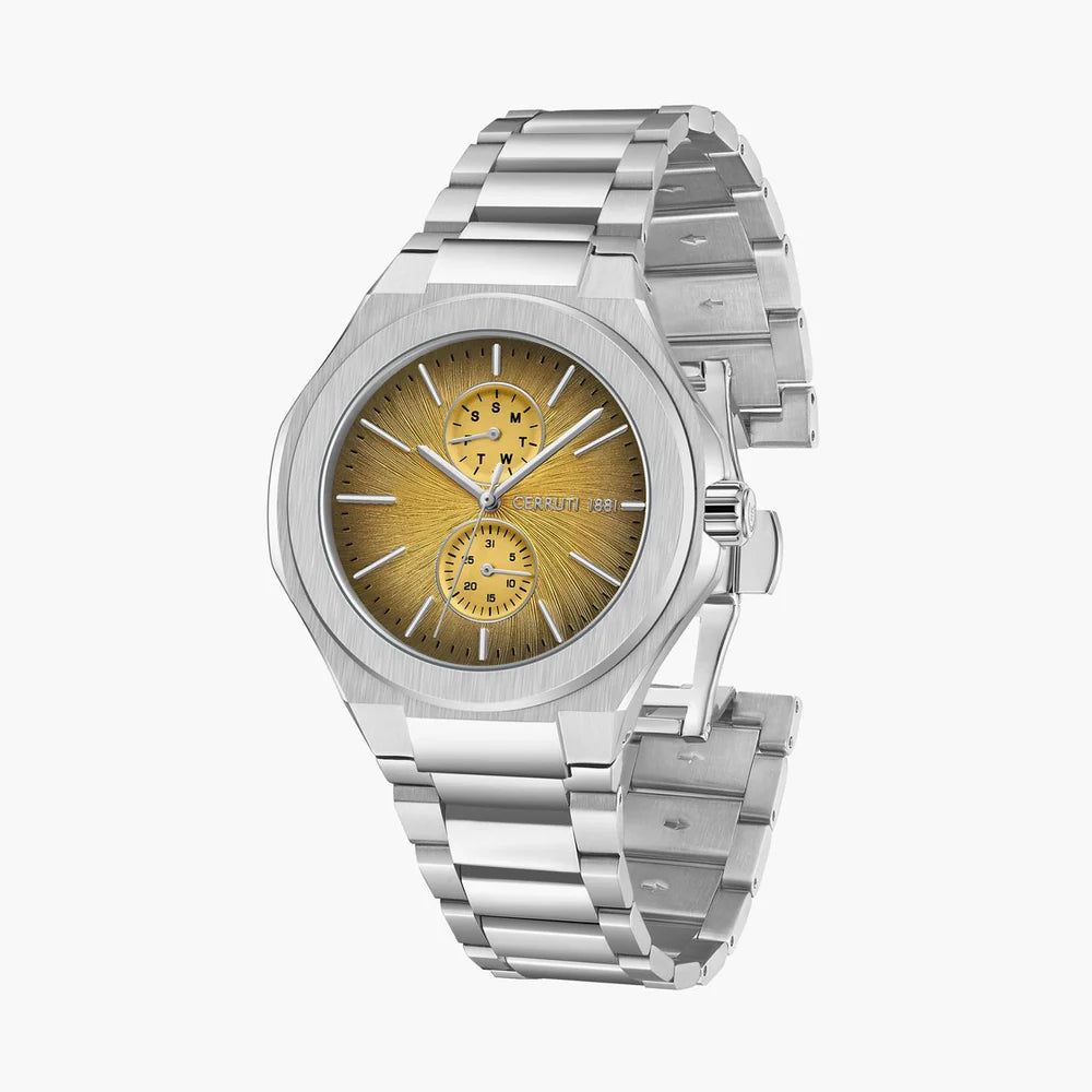 CERRUTI 1881 Stainless Steel Multifunction Watch