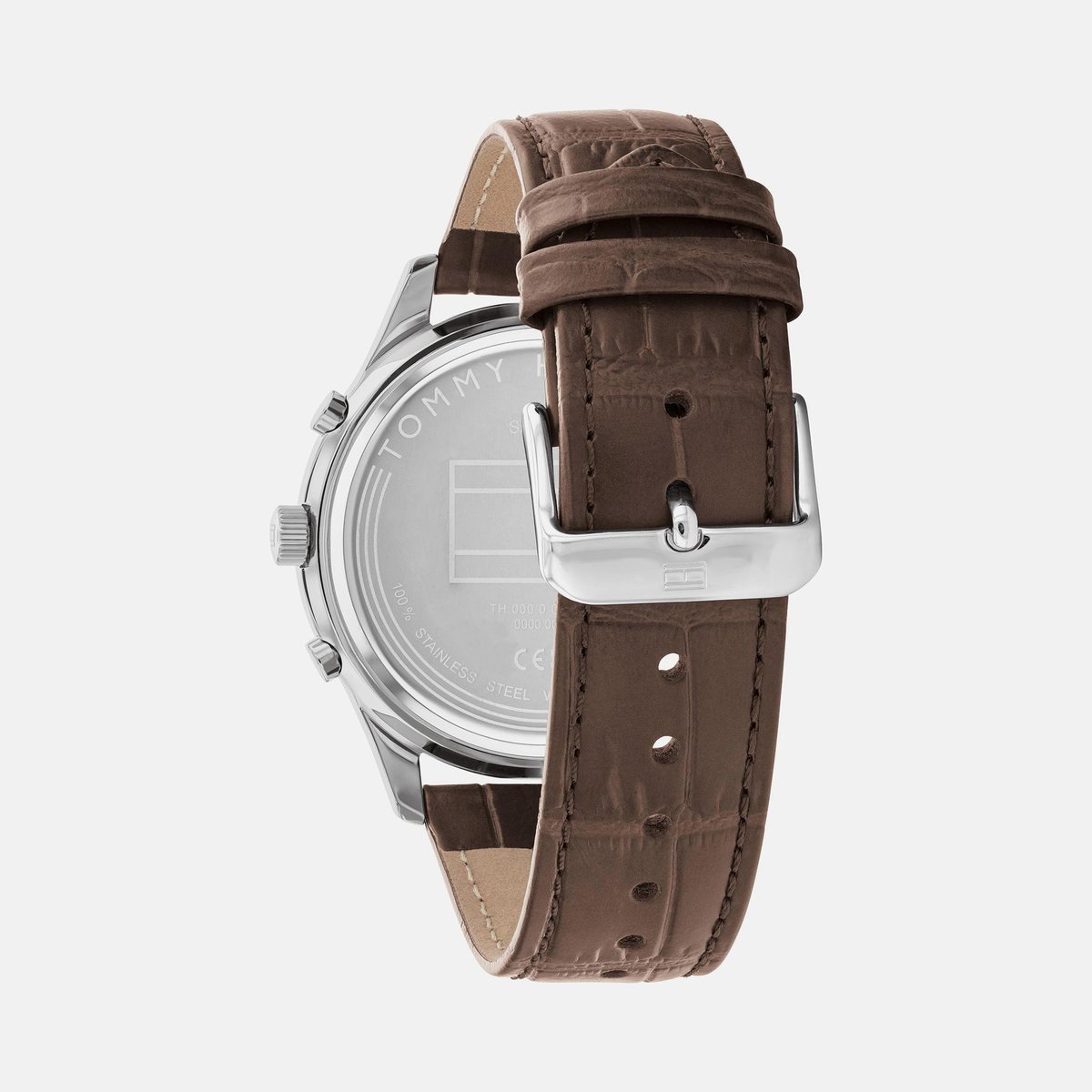 TOMMY HILFIGER Weston Leather Strap Multifunction Watch - NTTH1710501