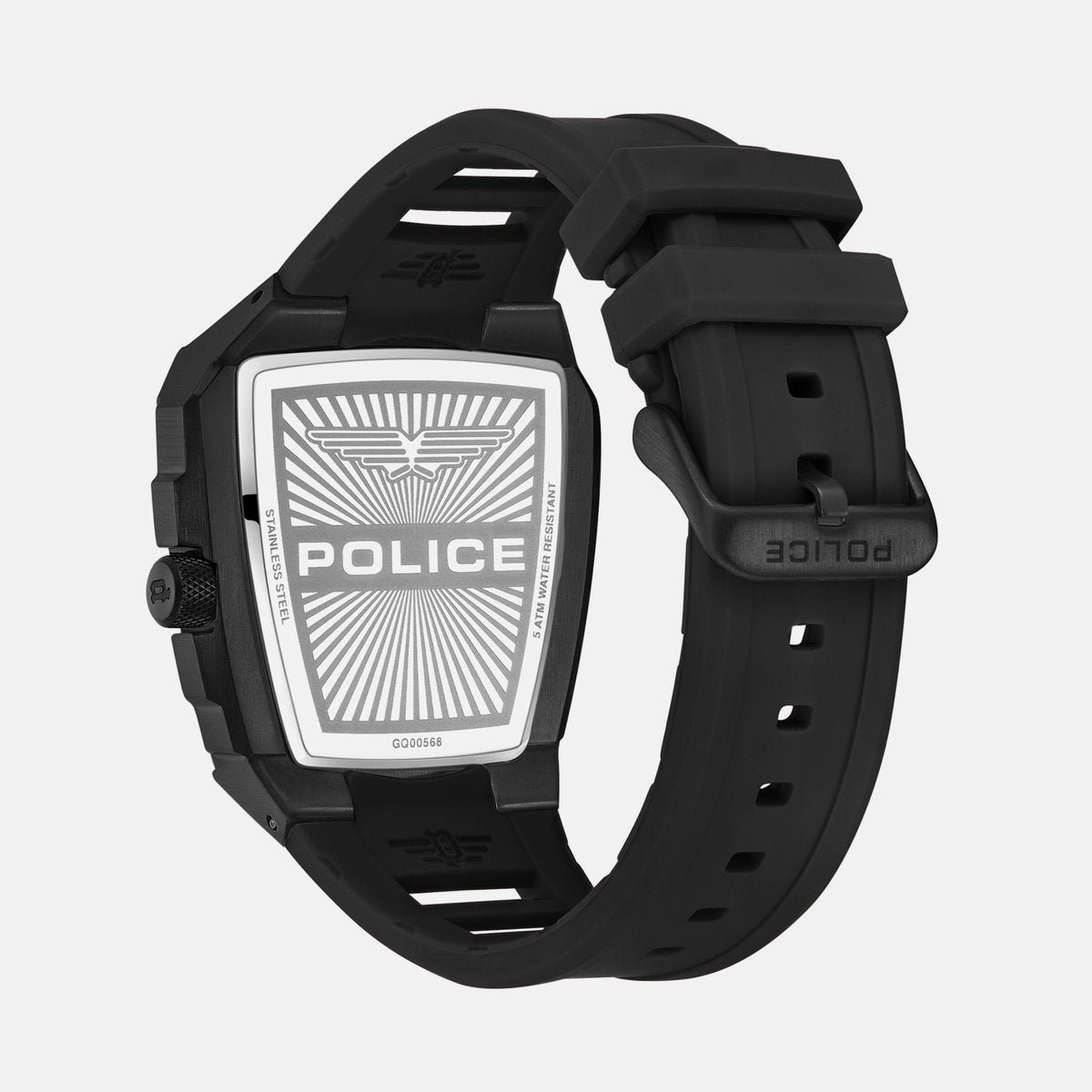 POLICE Geoemtric Dial Multifunction Watch