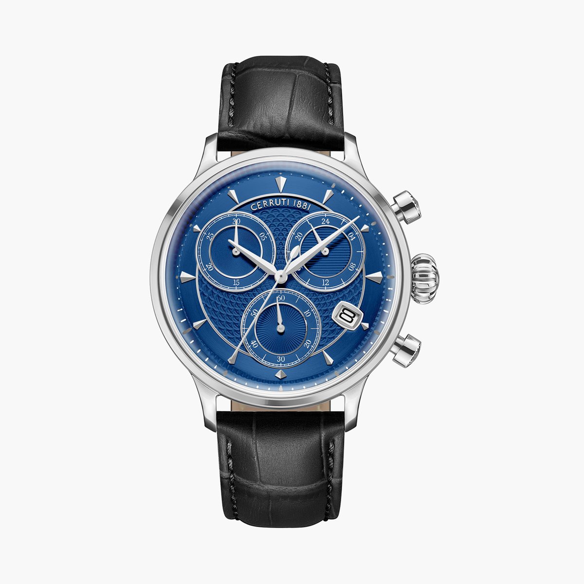 CERRUTI 1881 Chronograph Watch with Leather Strap