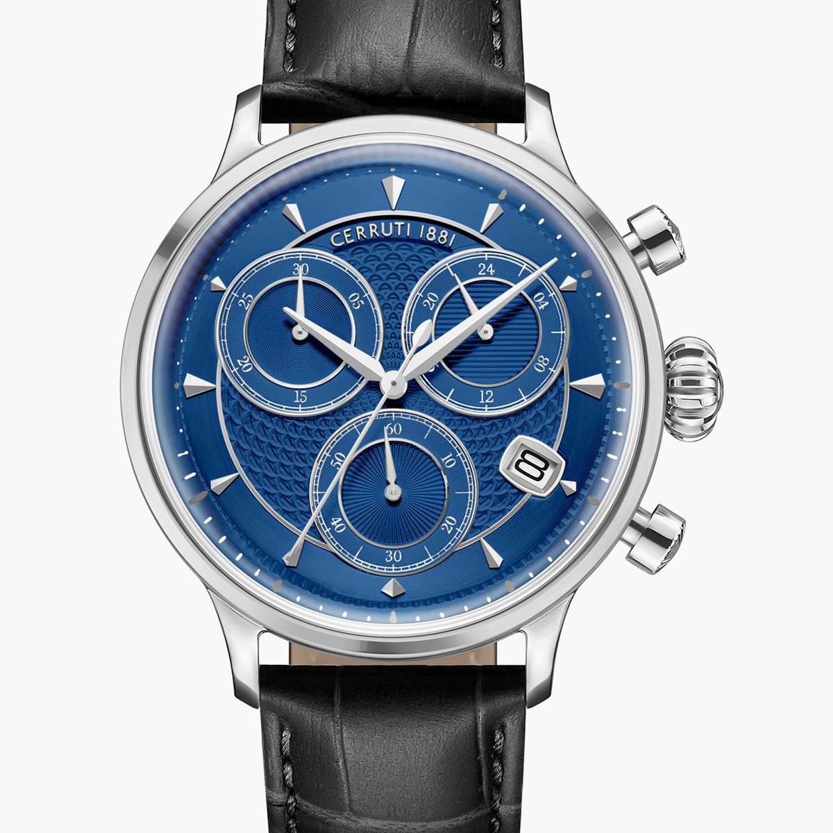 CERRUTI 1881 Chronograph Watch with Leather Strap