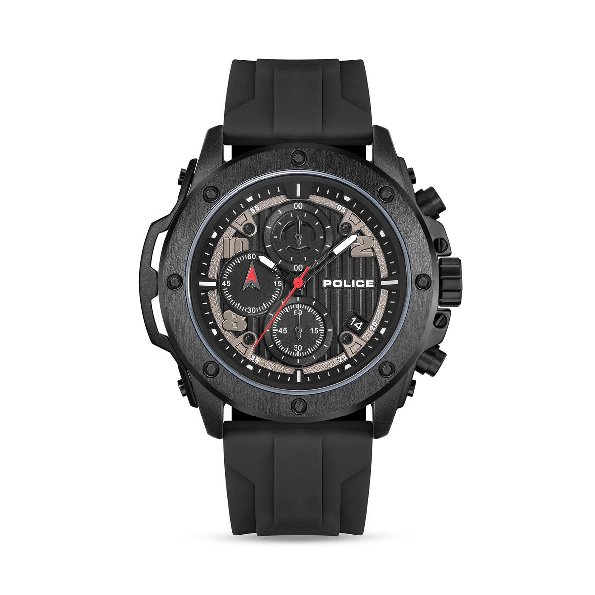 POLICE Clout Orb Round Dial Chronograph Watch