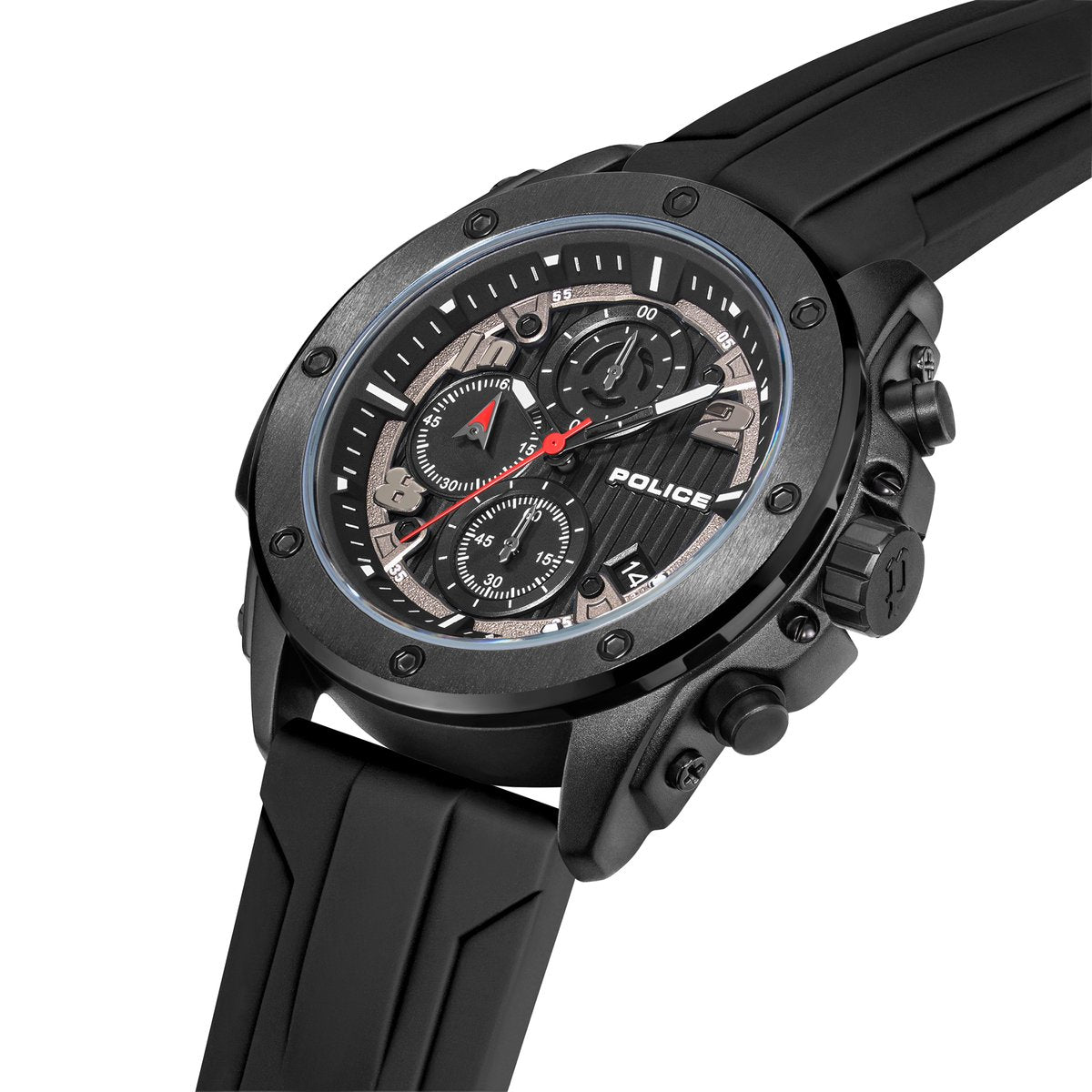 POLICE Clout Orb Round Dial Chronograph Watch