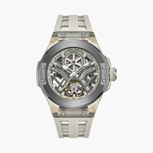 POLICE Cyclone Skeletal Dial Automatic Watch