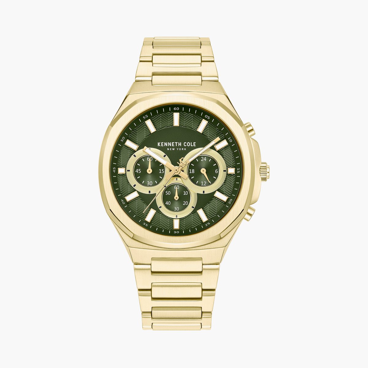 KENNETH COLE Stainless Steel Chronograph Watch - KCWGI2104905MNW