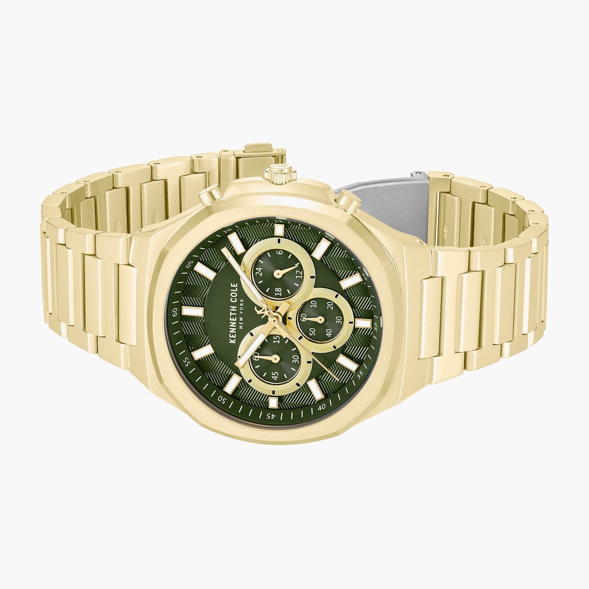 KENNETH COLE Stainless Steel Chronograph Watch - KCWGI2104905MNW