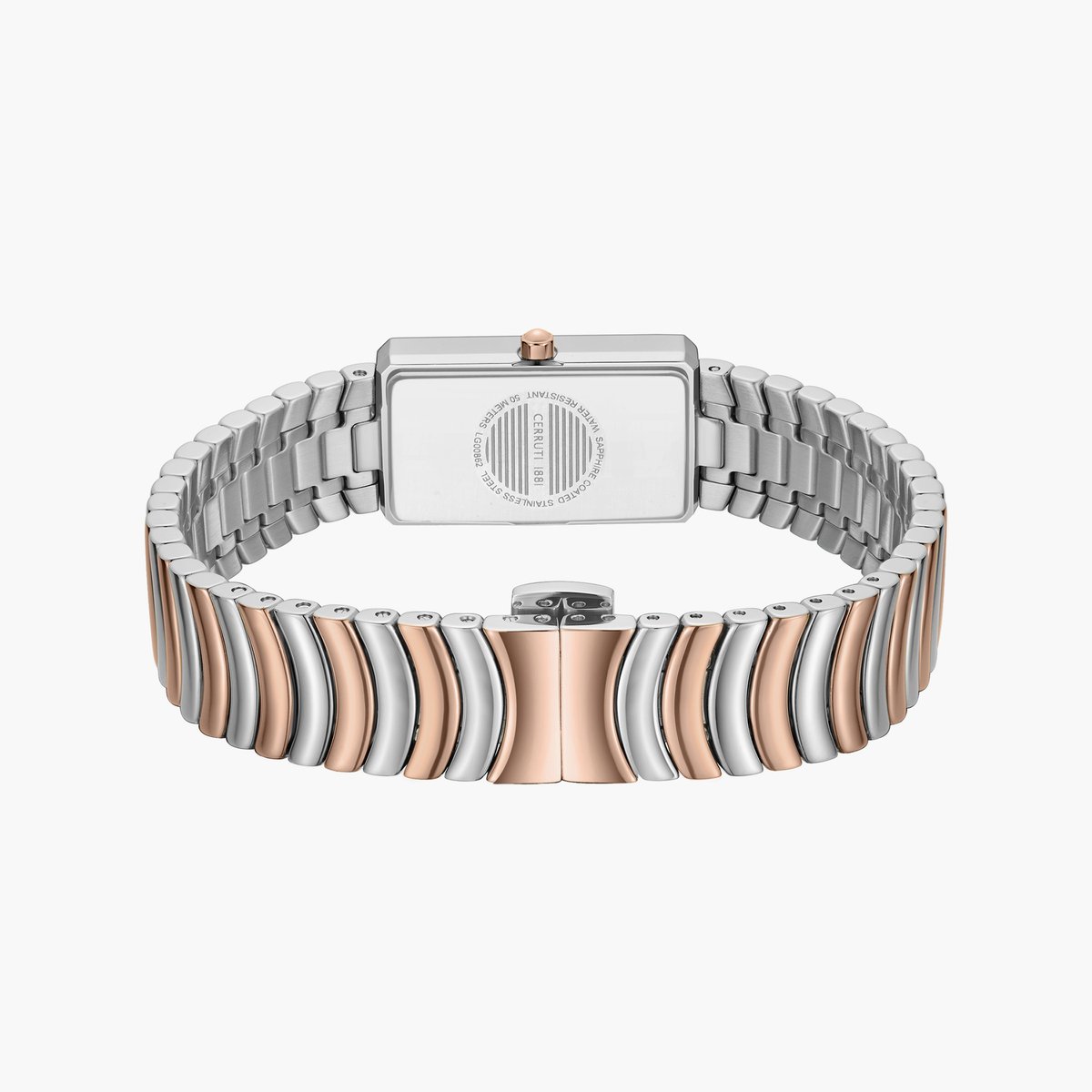 CERRUTI 1881 Vallucciole Embellished Stainless Steel Analog Watch