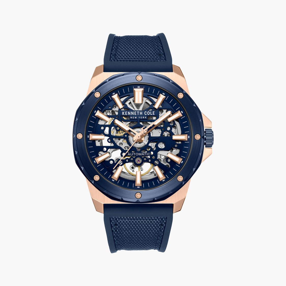 KENNETH COLE Skeleton Automatic Watch - KCWGZ0076702MNW