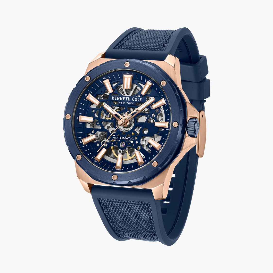 KENNETH COLE Skeleton Automatic Watch - KCWGZ0076702MNW