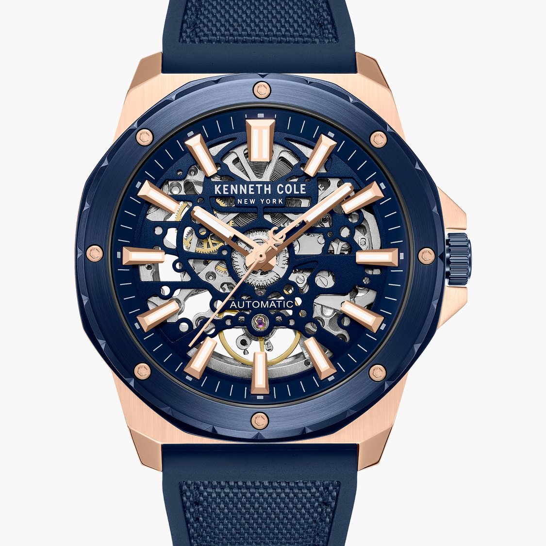 KENNETH COLE Skeleton Automatic Watch - KCWGZ0076702MNW