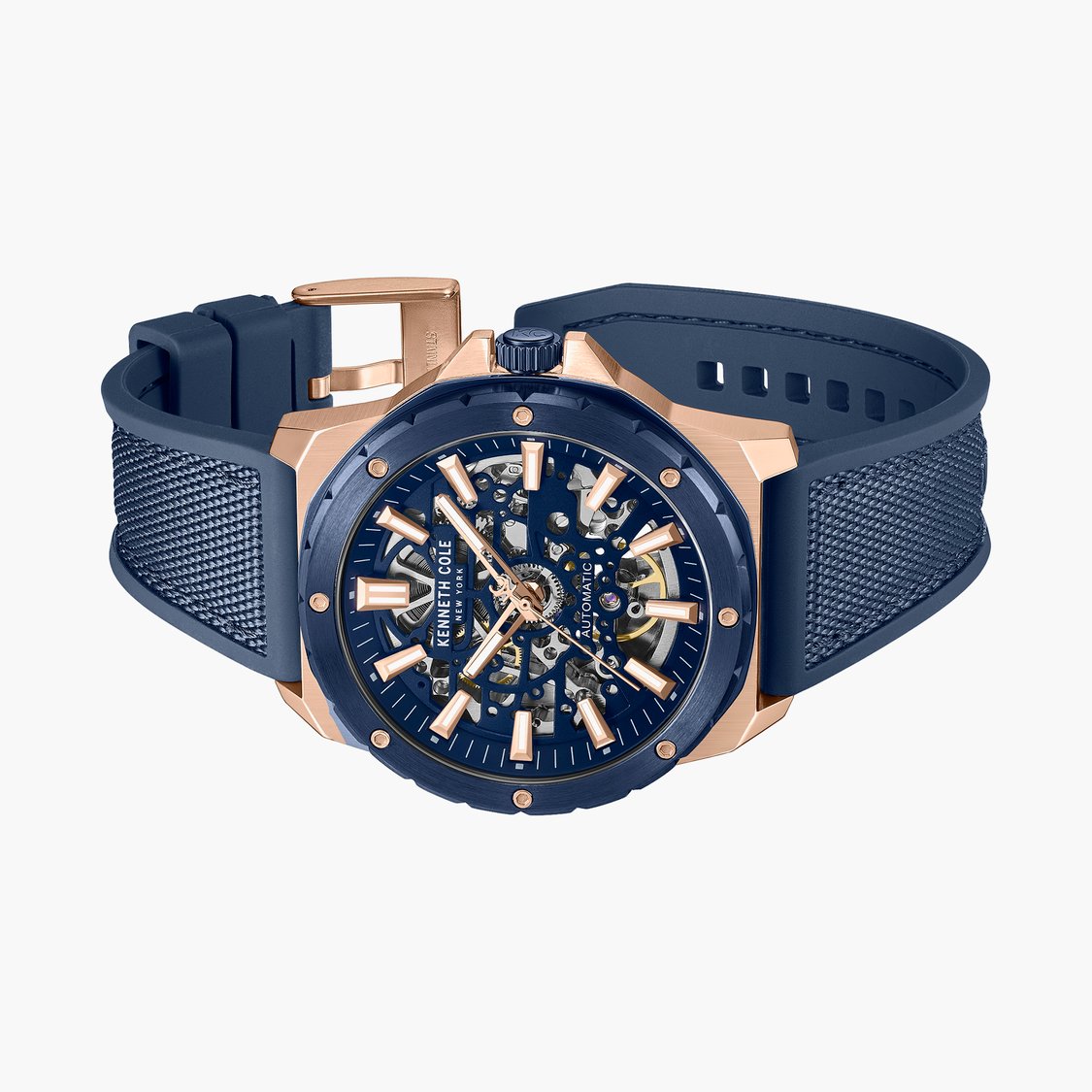KENNETH COLE Skeleton Automatic Watch - KCWGZ0076702MNW