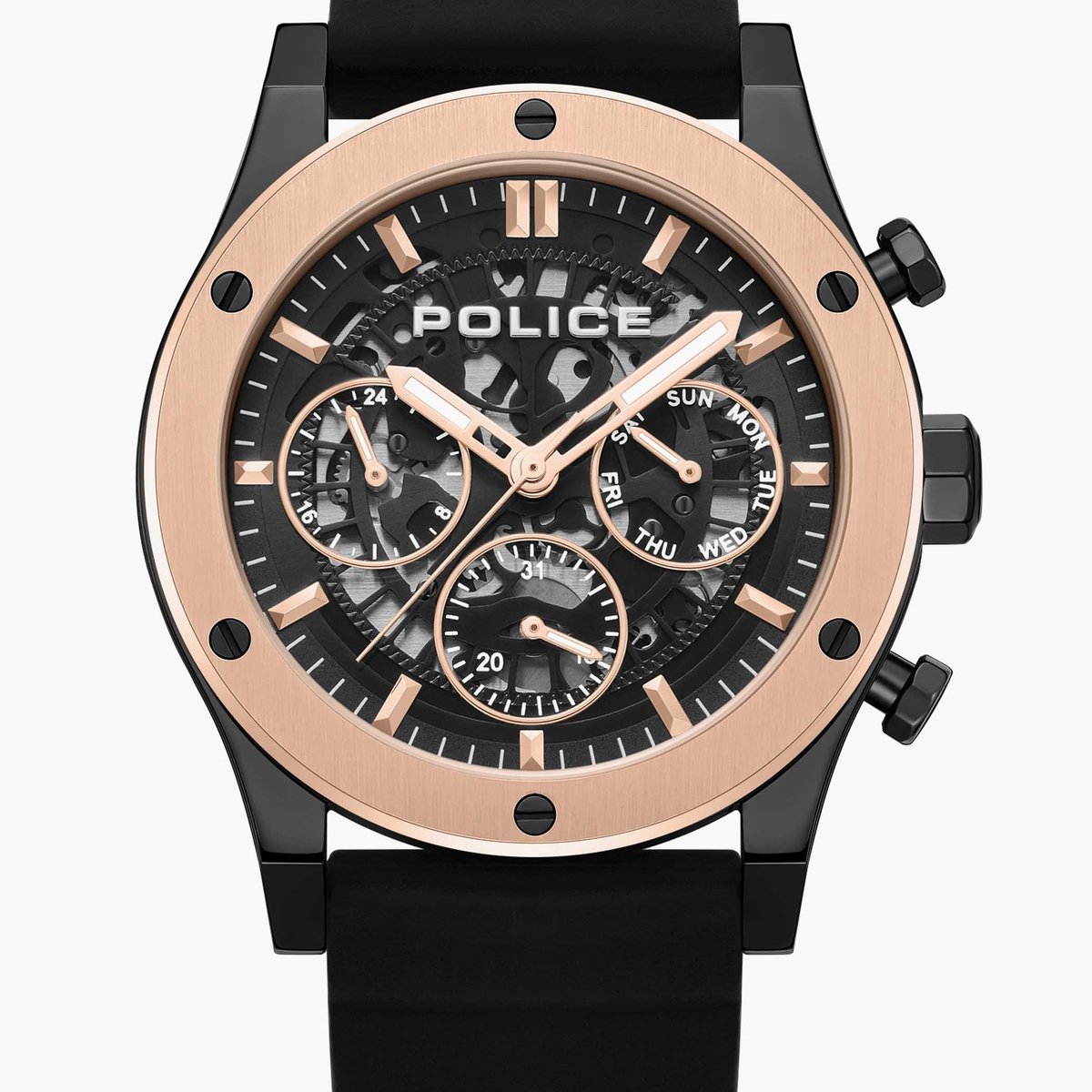 POLICE Urban Rebel Knotty Multifunction Watch