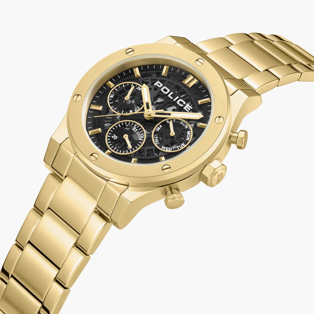 POLICE Knotty Multifunction Wrist Watch