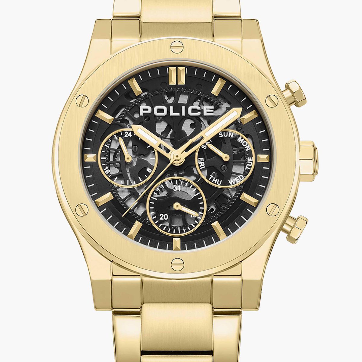 POLICE Knotty Multifunction Wrist Watch