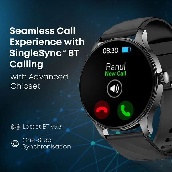 Fastrack Jupiter R1 With 3.50 cm, Fast Charge, 100+ Sports Mode, IP68, AI Voice Assistant, Fashion Smartwatch