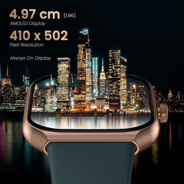 TITAN Smart 3 Men Digital Smart Watch with Silicone Strap - 90188AP01