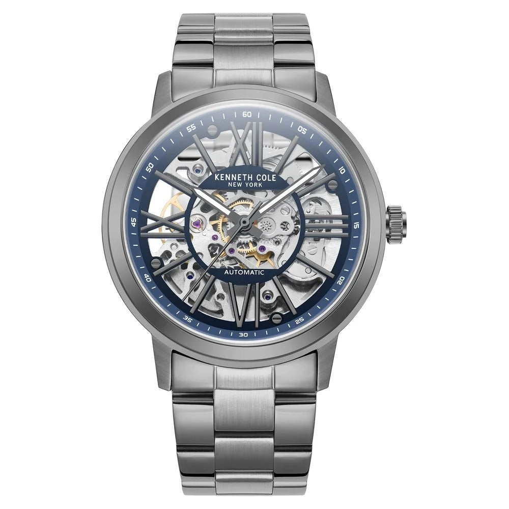 Kenneth Cole Blue Dial Automatic Watch for Men