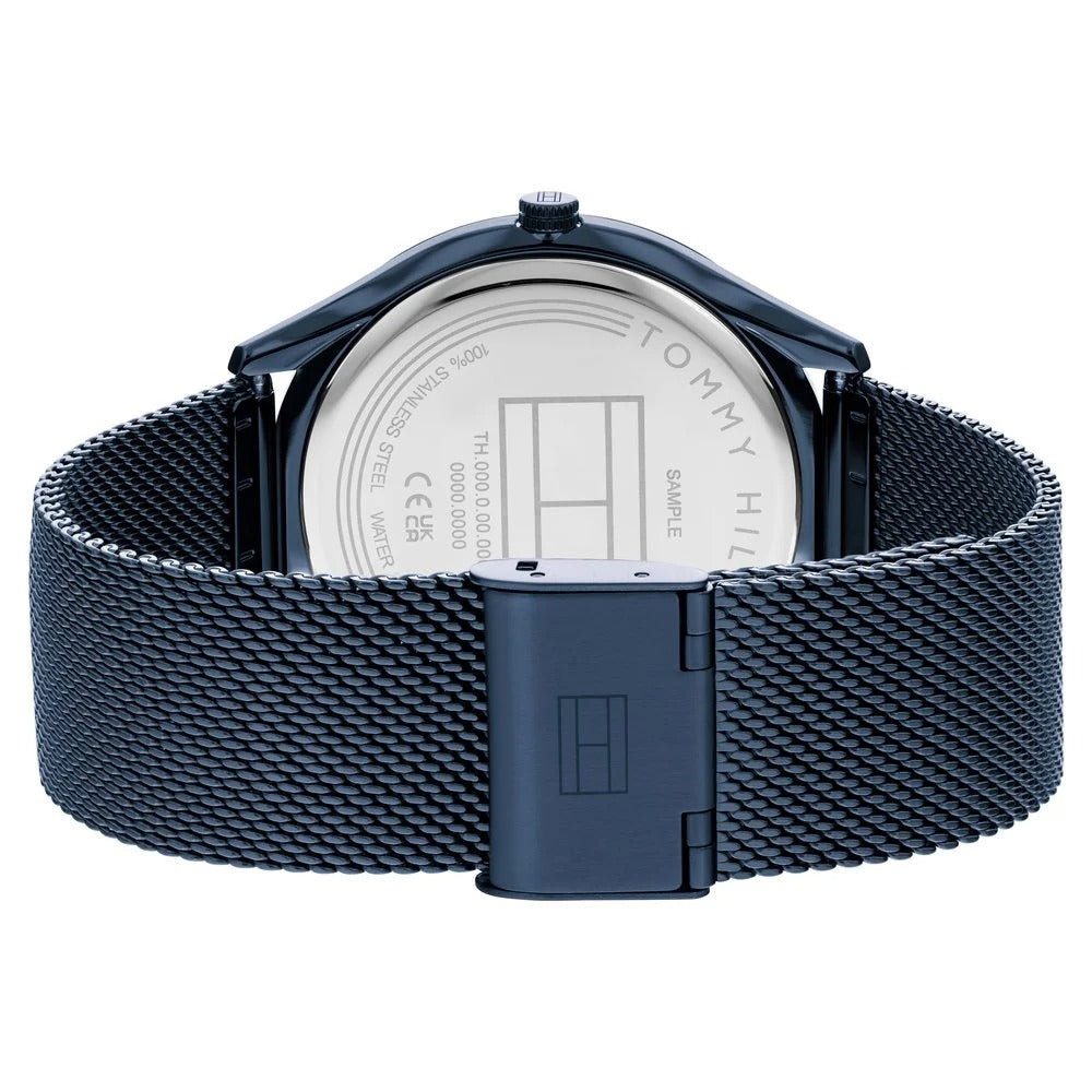 Tommy Hilfiger Blue Dial Blue Stainless Steel Strap Watch for Men