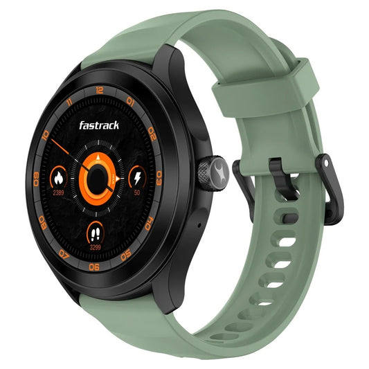 Fastrack VOX Pro Smartwatch 3.5CM Ultra Vu Display, Offline Voice Commands, Functional Crown,Multiple Menu Styles