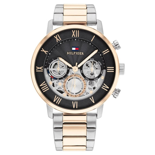 Tommy Hilfiger Quartz Multifunction Grey dial Stainless Steel Strap Watch for Men