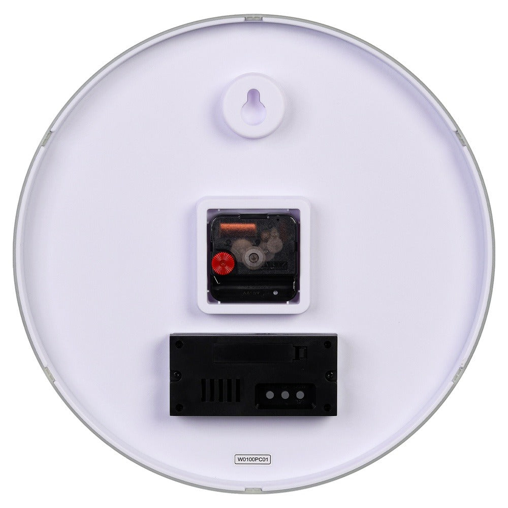 Titan Contemporary Ana-Digi Wall Clock with Thermometer