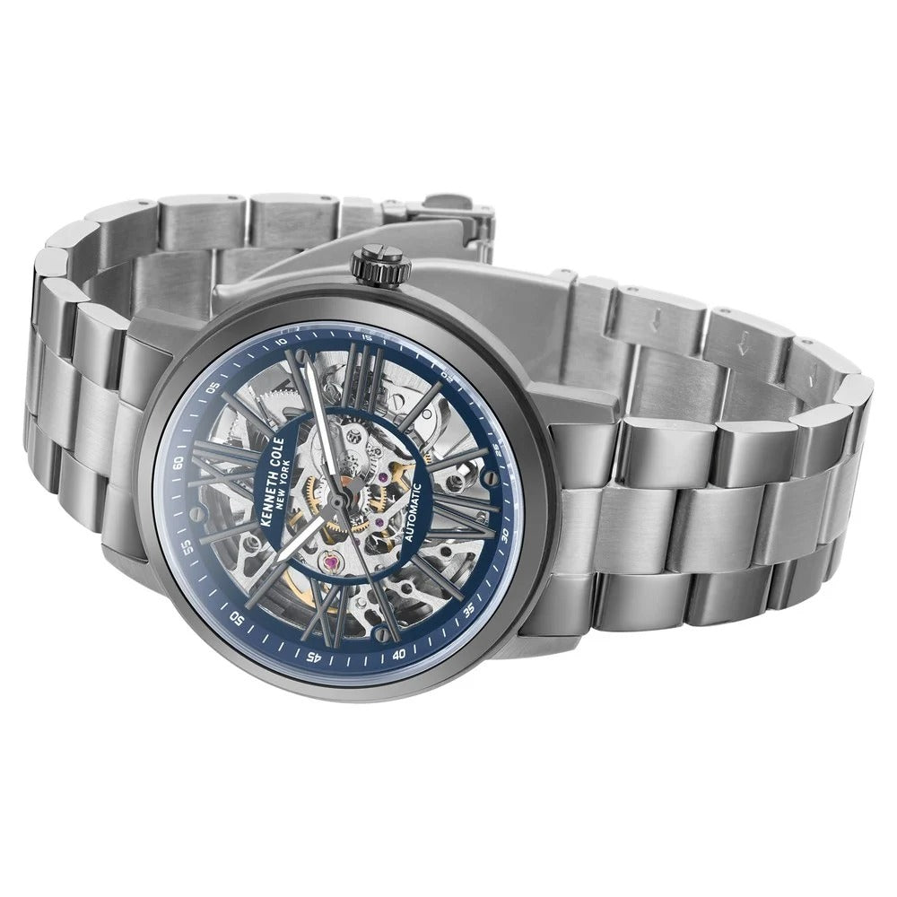 Kenneth Cole Blue Dial Automatic Watch for Men