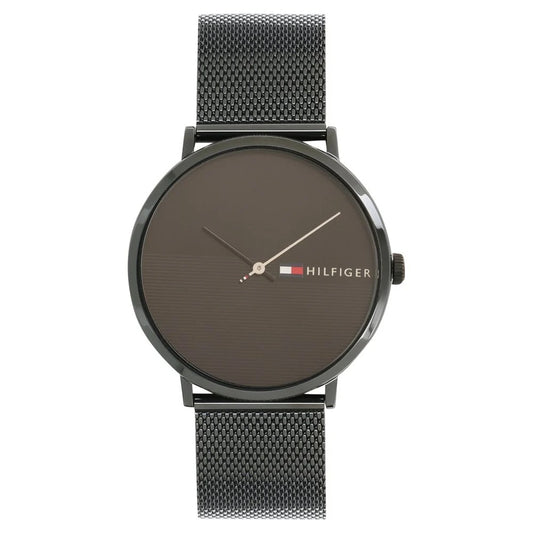 Tommy Hilfiger Quartz Analog Black Dial Metal Strap Watch for Men