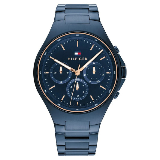 Tommy Hilfiger Blue Dial Blue Colour Stainless Steel Strap Watch for Men