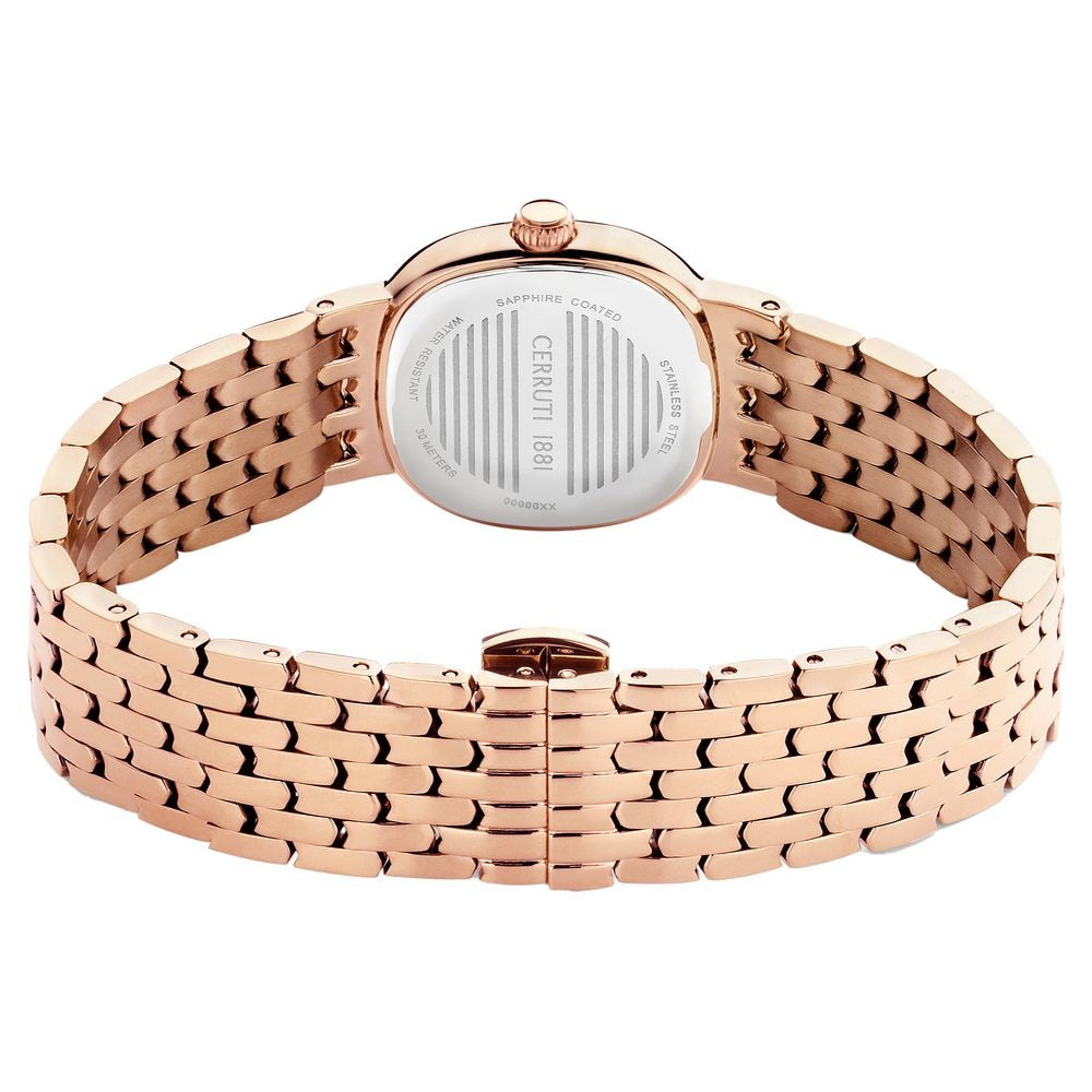 Cerruti 1881 Quartz Analog Mother of Pearl Dial Stainless Steel Strap Watch for Women