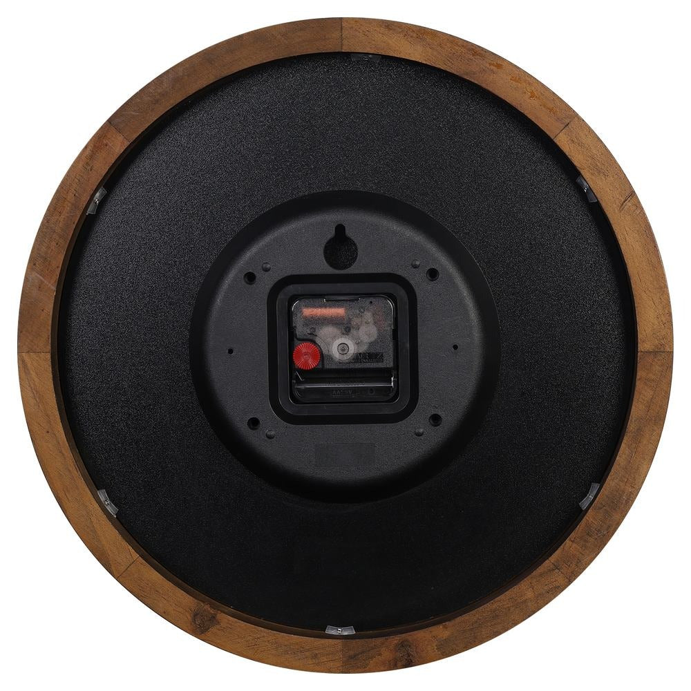 Titan Classic Wooden Wall Clock (35cm x 35cm)