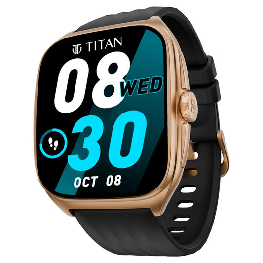 Titan Evolution 4.6 cm Curved AMOLED Display, 390x450 Resolution, Cutting Edge Design Aluminium Case