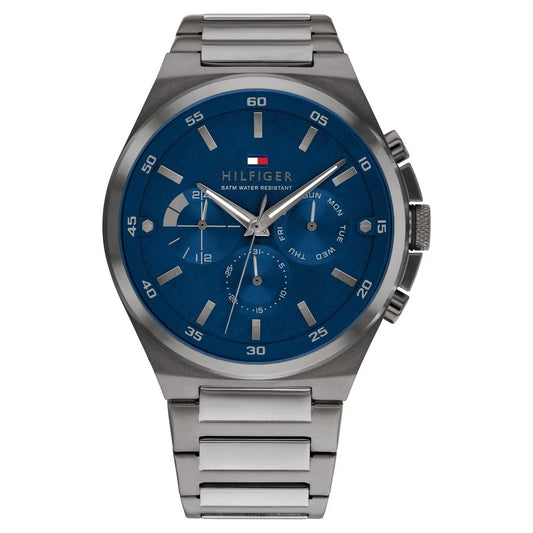 Tommy Hilfiger Quartz Multifunction Blue dial Stainless Steel Strap Watch for Men