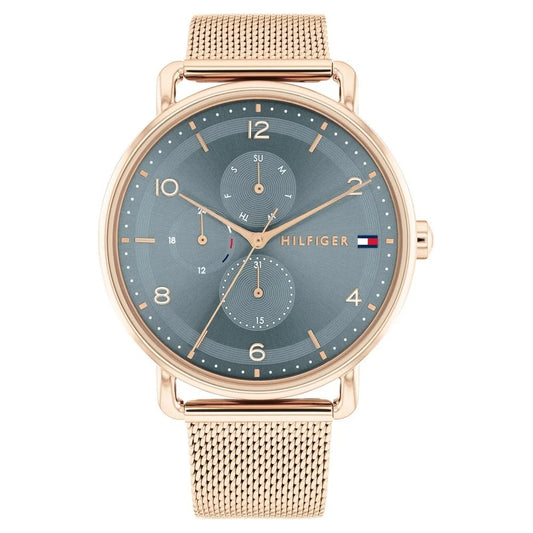 Tommy Hilfiger Quartz Multifunction Blue Stainless Steel Strap for Women