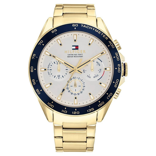 Tommy Hilfiger Silver Dial Stainless Steel Strap Watch for Men