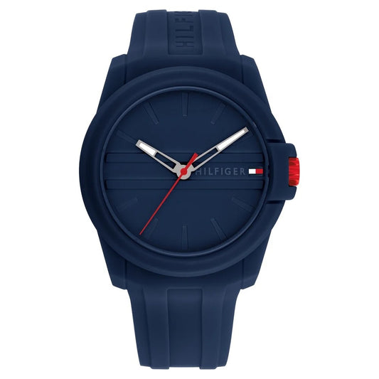 Tommy Hilfiger Quartz Analog Blue Silicone Strap for Men