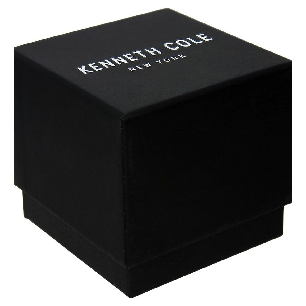 Kenneth Cole Quartz Analog Black Dial Stainless Steel Strap Watch for Couple