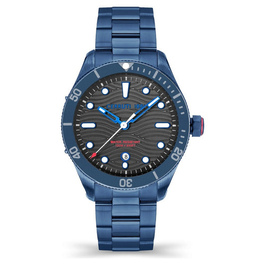Cerruti 1881 Quartz Analog with Date Grey Dial Stainless Steel Strap Watch for Men