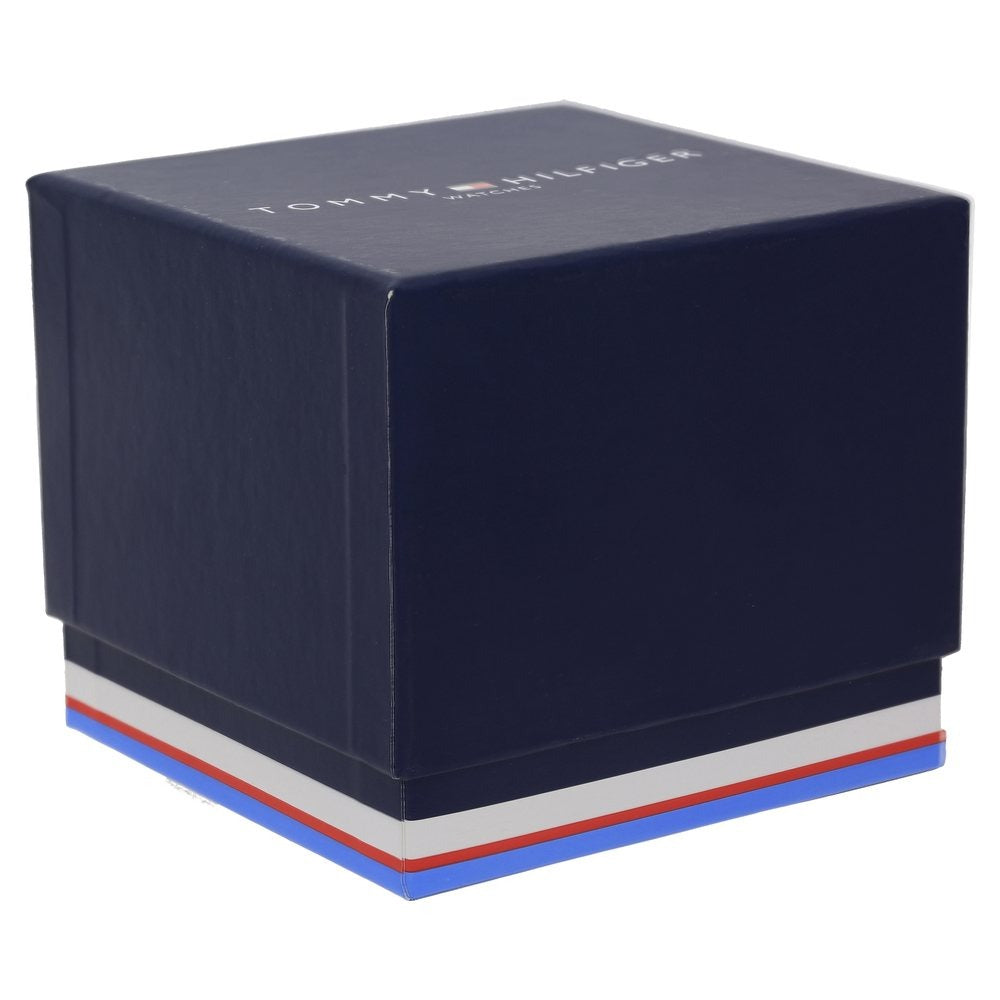 Tommy Hilfiger Quartz Multifunction Black Dial Stainless Steel Strap Watch for Men