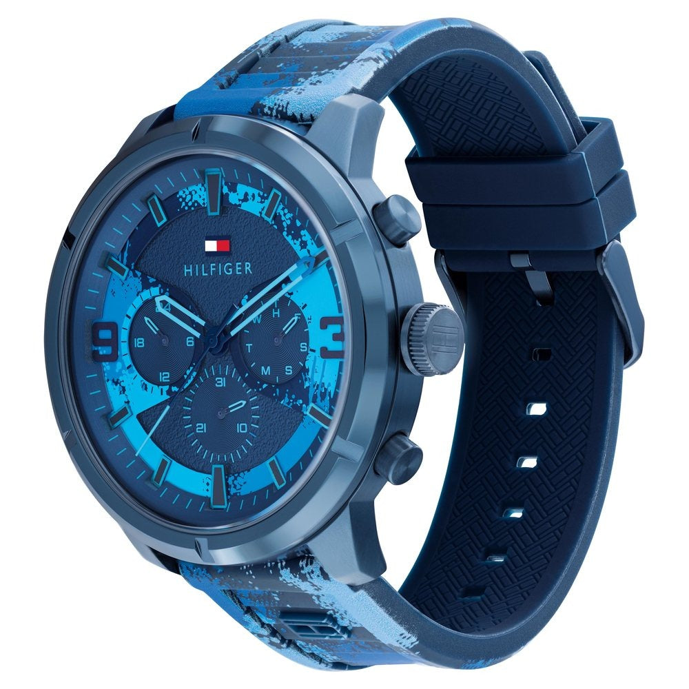 Tommy Hilfiger Blue Dial Quartz Analog with Date Watch for Men