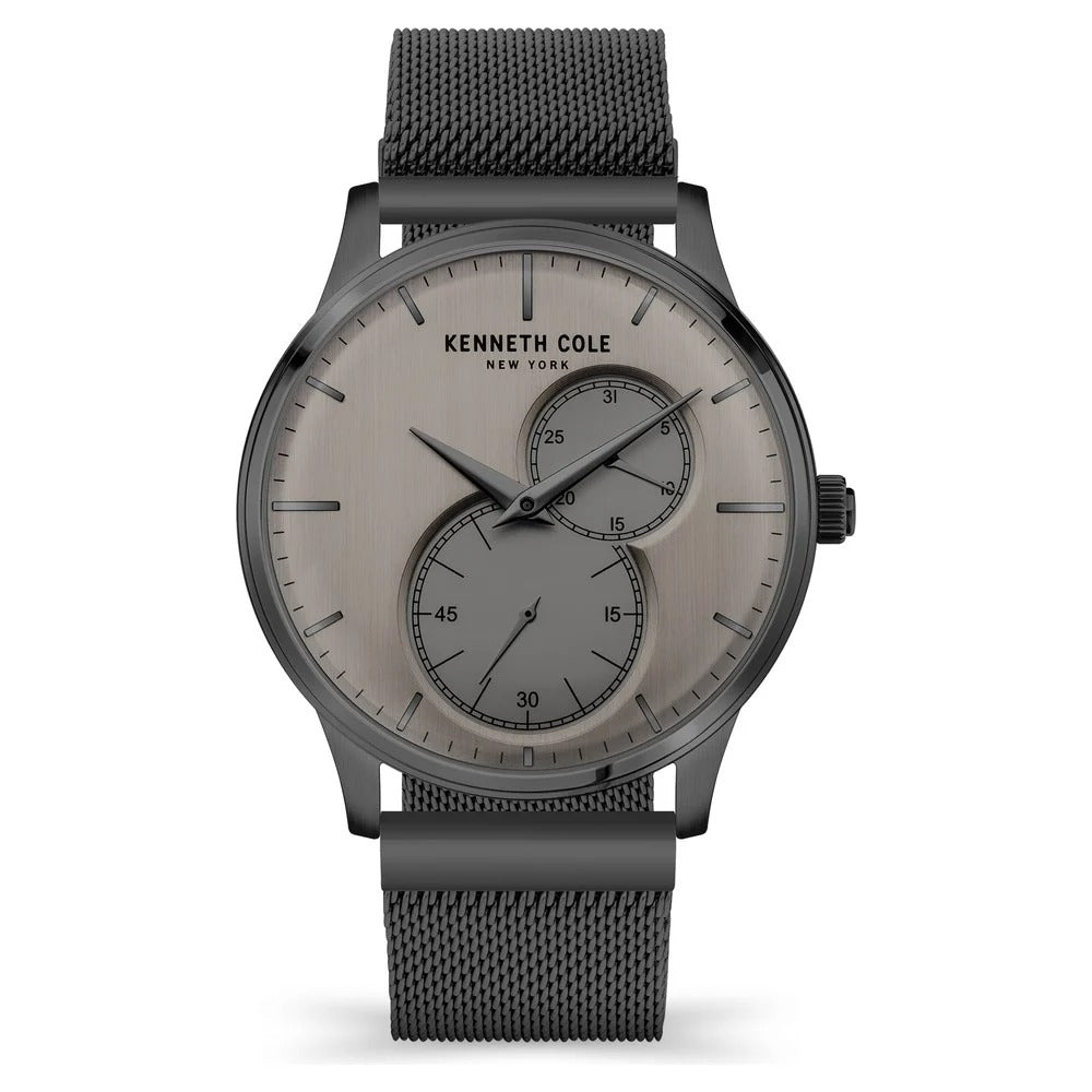 Kenneth Cole Quartz Analog White Dial Stainless Steel Strap Watch for Men