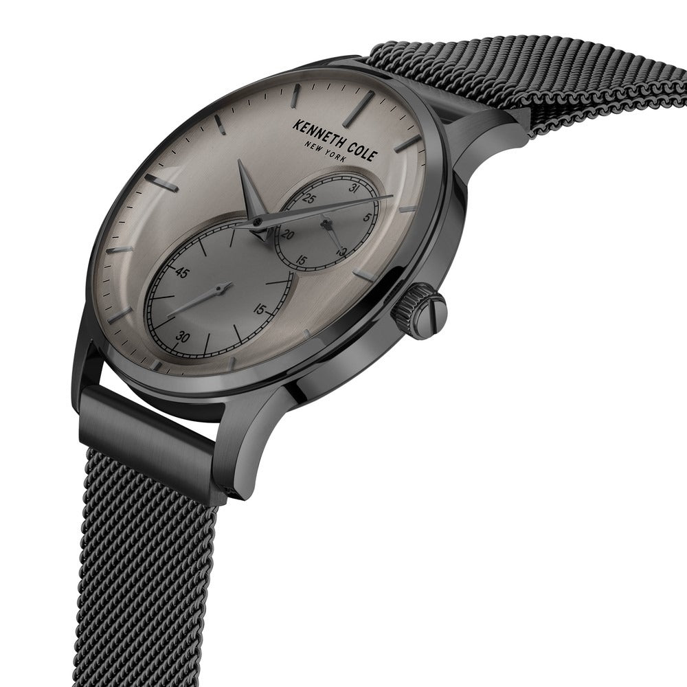 Kenneth Cole Quartz Analog White Dial Stainless Steel Strap Watch for Men