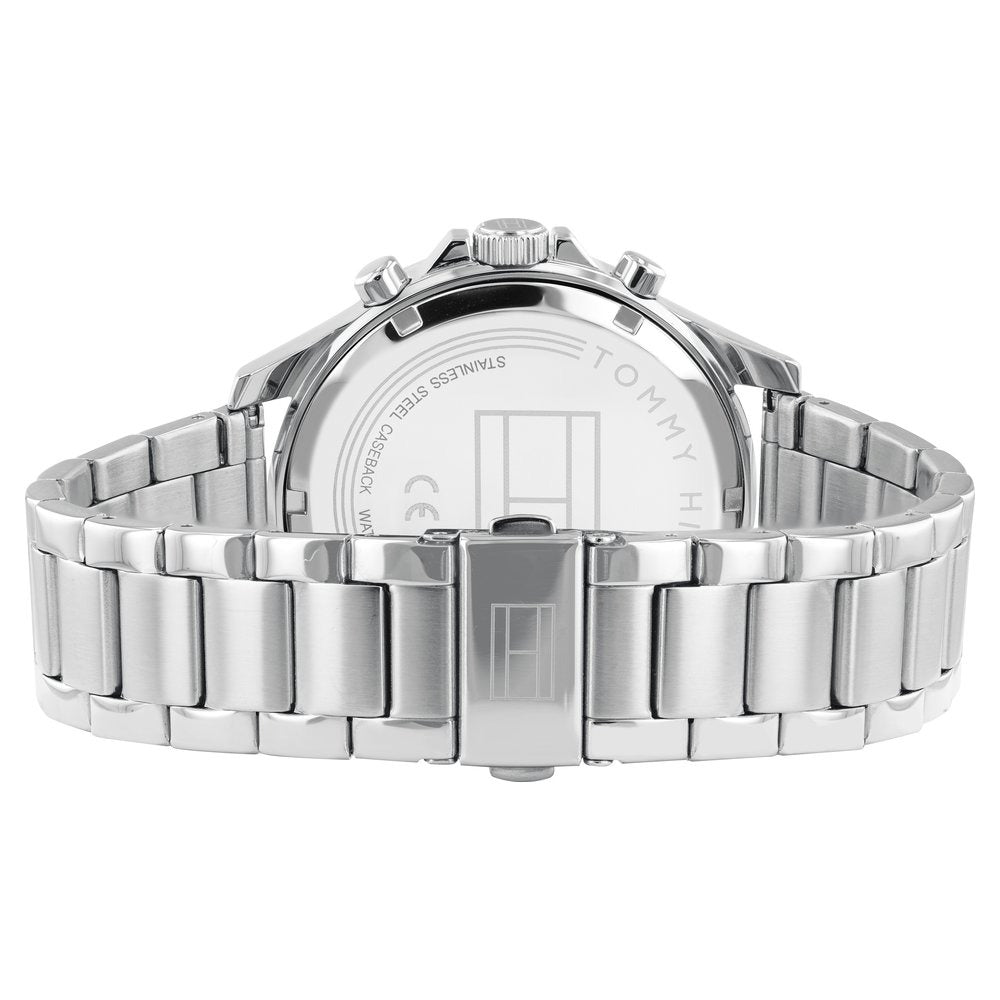 Tommy Hilfiger Quartz Multifunction Blue Dial Stainless Steel Strap Watch for Men