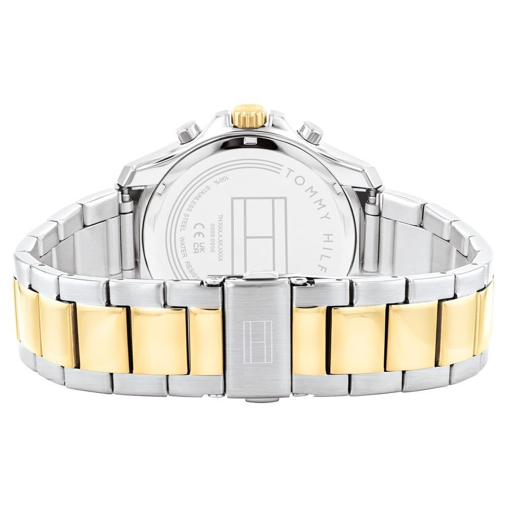Tommy Hilfiger Quartz Multifunction Black Stainless Steel Strap for Men