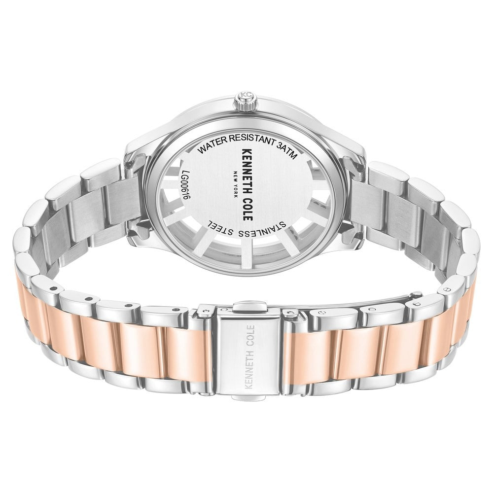Kenneth Cole Quartz Analog Silver Dial Stainless Steel Strap Watch For Women