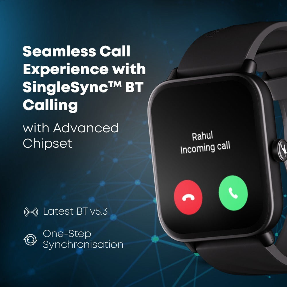 Fastrack Limitless Glide X Advanced UltraVU HD Display, BT Calling, 100+ Sports Modes & Watchface